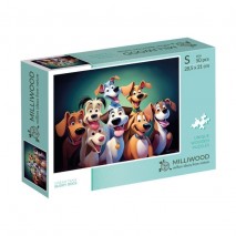 Puzzle 50 p Bois Buddy Dogs