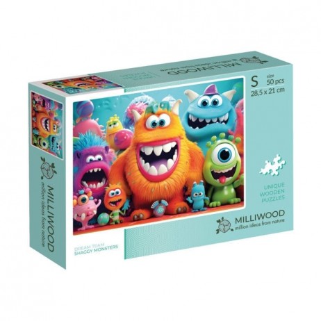Puzzle 50 p Bois Shaggy Monsters
