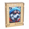 Puzzle 316 P Bois Alaskan Malamute