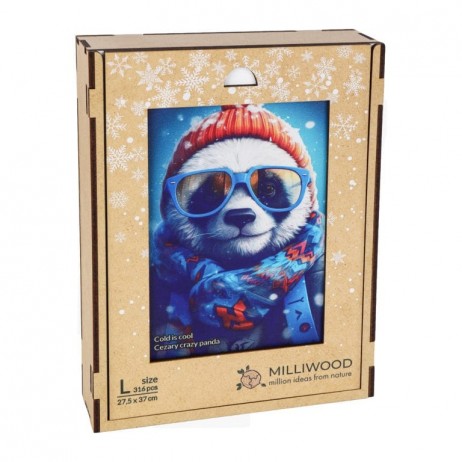 Puzzle 316 P Bois Crazy Panda
