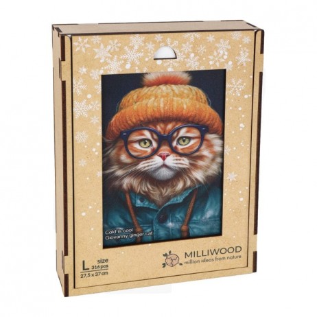 Puzzle 316 P Bois Ginger Cat