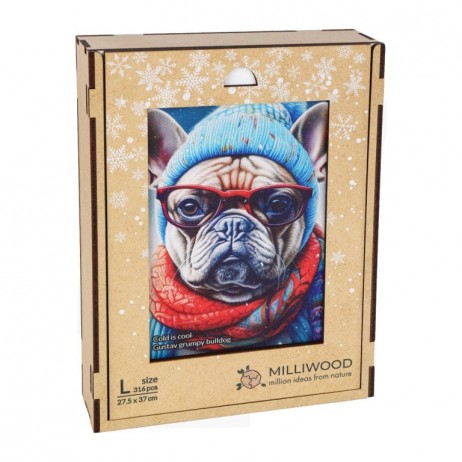 Puzzle 316 P Bois Grumpy Bulldog