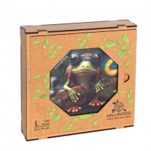 Puzzle 90 p Bois Musical Frog