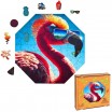Puzzle 90 P Bois Cool Flamingo