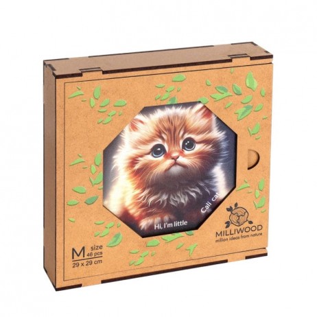 Puzzle 46p Bois Calie Cat