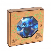 Puzzle 46p Bois Diego Dragon