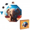 Puzzle Bois 46 P Ellie Elephant