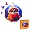 Puzzle Bois 46 P Hi i'm Little Olivia Owl