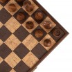 Jeu d'échecs noyer liè 40 x 40 cm pièces d'échecs Stau