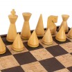Jeu d'échecs noyer liè 40 x 40 cm pièces d'échecs Stau