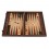 Backgammon Liège Rouge et Vert 30x20cm avec Racks