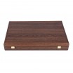 Backgammon Liège Rouge et Vert 43x30cm avec Racks