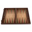 Backgammon Liège Rouge et Vert 43x30cm avec Racks