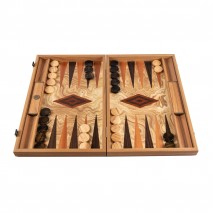 Backgammon Olivier 38x23cm avec Racks