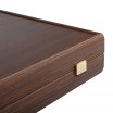 Backgammon Wenge 38x23cm avec Racks