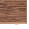 Backgammon Noyer Rouge 48x30cm avec Racks