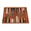Backgammon Mahogany Inaid 30x20cm avec Racks
