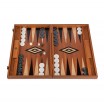 Backgammon Mahogany Inaid 48x30cm avec Racks