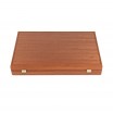 Backgammon Mahogany Inaid 48x30cm avec Racks