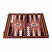 Backgammon Réplique noyer 48x30cm Avec Racks