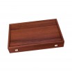 Backgammon Réplique noyer 48x30cm Avec Racks