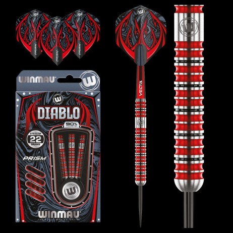 Fléchettes 22g Diablo