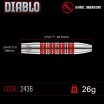 Fléchettes 26g Diablo
