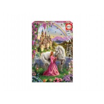 Puzzle 500 pces Fée et Licorne
