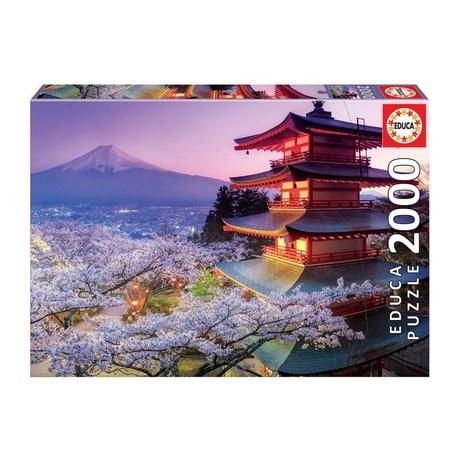 Puzzle 2000 pces mont fuji