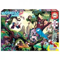 Puzzle 200 pces foret enchantée