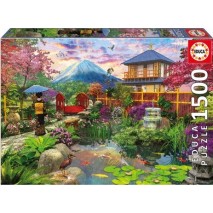 Puzzle 1500 pces jardin japonais