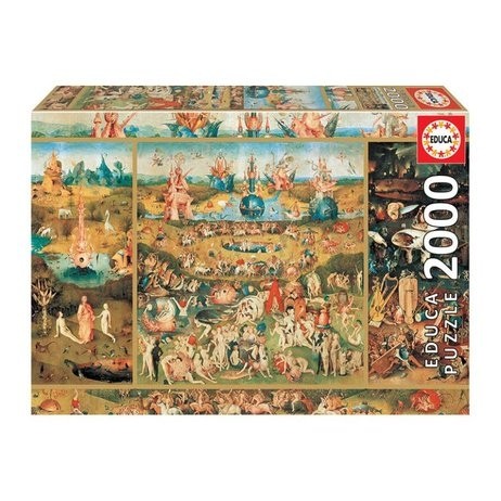 Puzzle 2000 pces jardin des délices