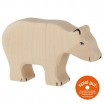 Ours polaire mangeant