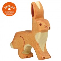 Lapin oreilles en l'air