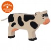 Vache debout noire
