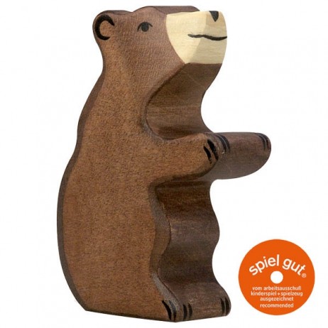 Ours brun petit assis