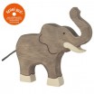 Éléphant trompe haute