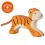 Tigre petit marchant