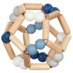 Hochet flexible balle Bleu