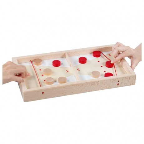 Jeu de palets Super Puck 2 en 1
