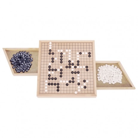 Jeu de go avec tiroirs