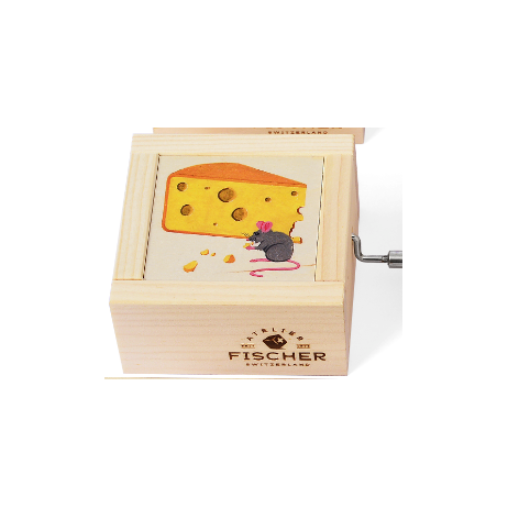 Boîte à musique PM Souris Fromage