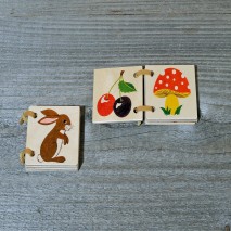 Livre en bois Natura mini