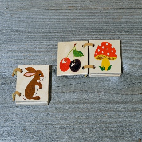 Livre en bois Natura mini