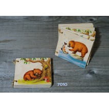 Livre en bois Ours