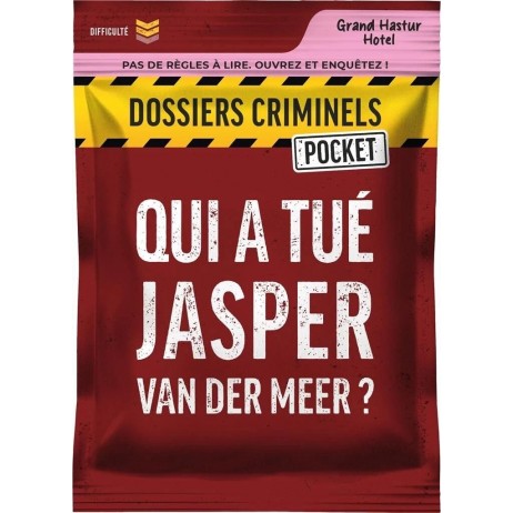 Qui a Tué Jasper Van Der Meer Dossiers Criminels Pocket 3