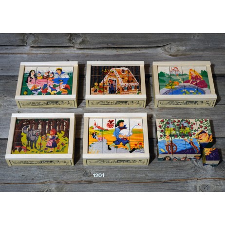 Puzzle Cubes x 12 , Conte de fées