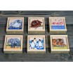 Puzzle Cubes x 9 , Zoo