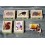 Puzzle Cubes x 6 animaux sur fond bois