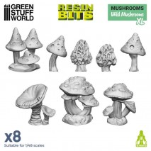 Champignons sauvages XL Set imprimé en 3D